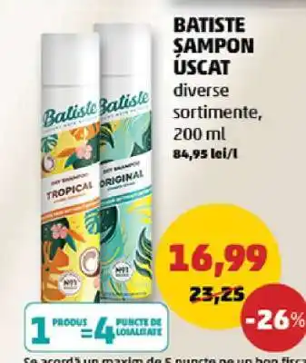 Penny BATISTE ȘAMPON USCĂT Ofertă
