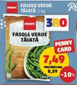 Penny Fasole Verde Tăiată 1 kg Ofertă