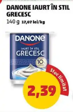 Penny DANONE Iaurt în stil grecesc Ofertă