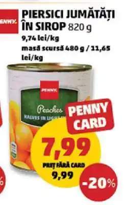 Penny Piersici jumătăți în sirop Ofertă