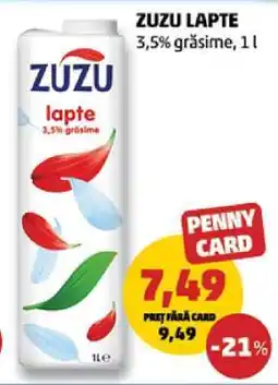 Penny ZUZU Lapte Ofertă