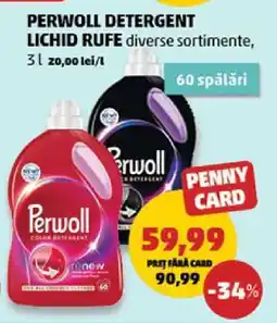 Penny PERWOLL DETERGENT LICHID RUFE Ofertă