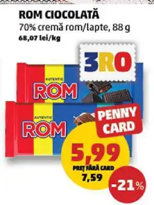 Penny ROM Ciocolată Ofertă