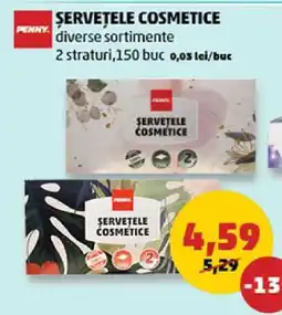 Penny Șervețele cosmetice Ofertă