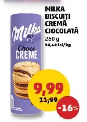 Penny Milka Biscuiti Crema Ciocolată Ofertă