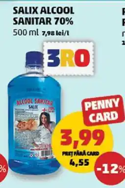 Penny SALIX ALCOOL SANITAR 70% Ofertă