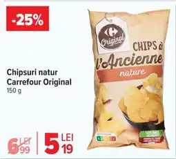 Carrefour Chipsuri natur Carrefour Original Ofertă