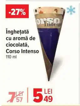 Carrefour Înghețată cu aromă de ciocolată, Corso Intenso Ofertă