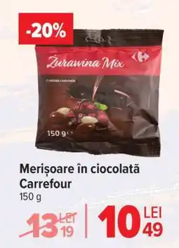 Carrefour Merișoare în ciocolată Carrefour Ofertă