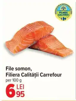 Carrefour File somon, Filiera Calității Carrefour Ofertă