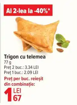 Carrefour Trigon cu telemea Ofertă