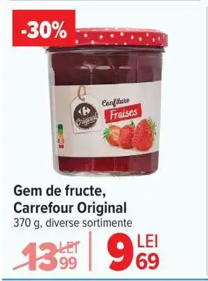 Carrefour Gem de fructe, Carrefour Original Ofertă