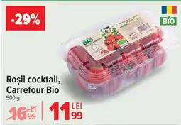 Carrefour Roșii cocktail, Carrefour Bio Ofertă