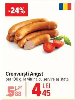 Carrefour Crenvurști Angst Ofertă