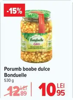 Carrefour Porumb boabe dulce Bonduelle Ofertă