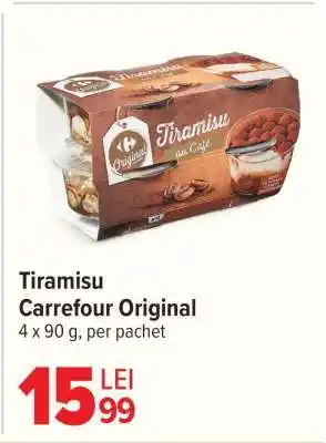 Carrefour Tiramisu Carrefour Original Ofertă