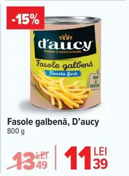 Carrefour Fasole galbenă D’aucy Ofertă