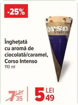 Carrefour Înghețată cu aromă de ciocolată/caramel, Corso Intenso Ofertă