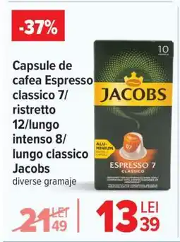 Carrefour Capsule de cafea Espresso Ofertă