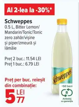 Carrefour SCHWEPPES Ofertă