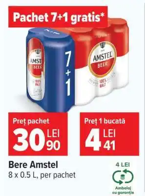Carrefour Bere Amstel Ofertă