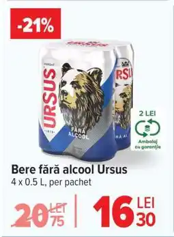 Carrefour Bere fără alcool Ursus Ofertă