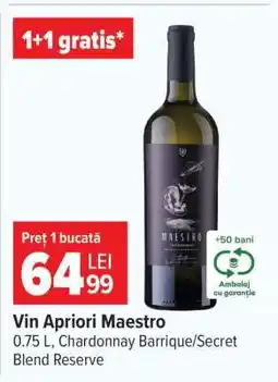 Carrefour Vin Apriori Maestro Ofertă