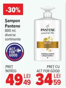 Carrefour Șampon Pantene Ofertă