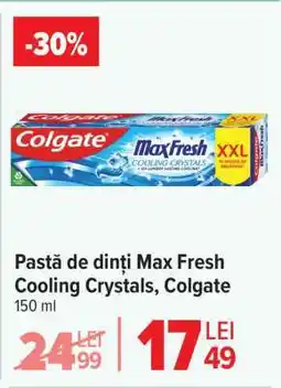 Carrefour Pastă de dinți, Max Fresh Cooling Crystals Colgate Ofertă