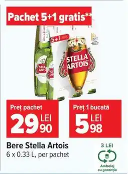 Carrefour Bere Stella Artois Ofertă