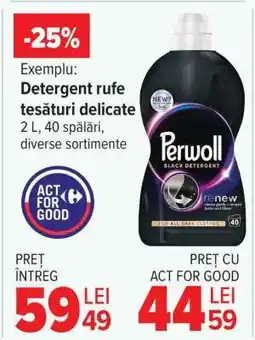Carrefour Detergent rufe țesături delicate Ofertă