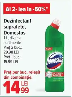Carrefour Dezinfectant suprafețe Domestos Ofertă
