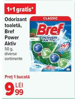 Carrefour Odorizant toaletă, Bref Power Aktiv Ofertă