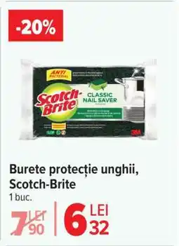Carrefour Burete protecție unghii, Scotch-Brite Ofertă