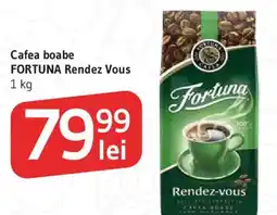 Supeco Cafea boabe FORTUNA Rendez Vous Ofertă