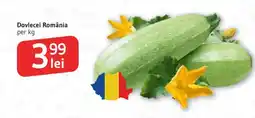 Supeco Dovlecei România Ofertă