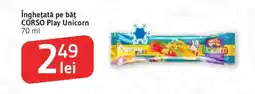 Supeco Îngheţată pe băt CORSO Play Unicorn Ofertă