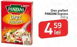 Supeco Orez prefiert PANZANI Express Ofertă