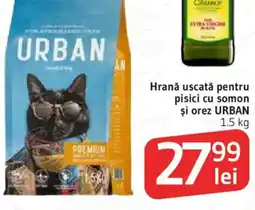 Supeco Hrană uscată pentru pisici cu somon şi orez URBAN Ofertă