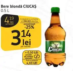 Supeco Bere blondǎ CIUCAȘ Ofertă