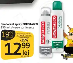 Supeco Deodorant spray BOROTALCO Ofertă