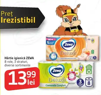 Supeco Hârtie igienicǎ ZEWA Ofertă