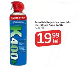 Supeco Insecticid împotriva insectelor zburătoare Sano K400+ Ofertă