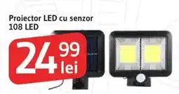 Supeco Proiector LED cu senzor 108 LED Ofertă