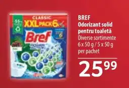 Selgros BREF Odorizant solid pentru toaletă Ofertă