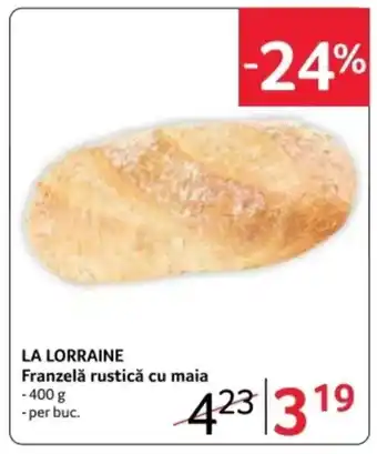 Selgros LA LORRAINE Franzelă rustică cu maia Ofertă
