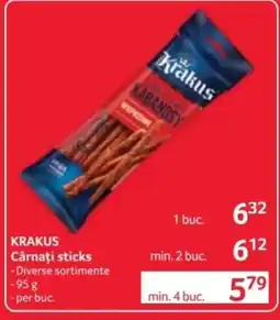 Selgros KRAKUS Cârnaţi sticks Ofertă