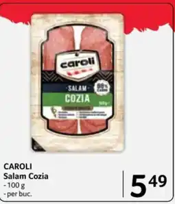 Selgros CAROLI Salam Cozia Ofertă