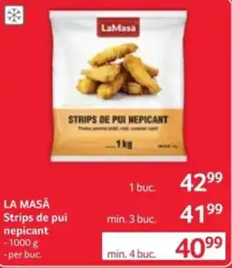 Selgros LA MASĂ Strips de pui nepicant Ofertă