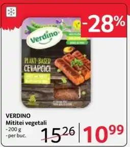 Selgros VERDINO Mititei vegetali Ofertă